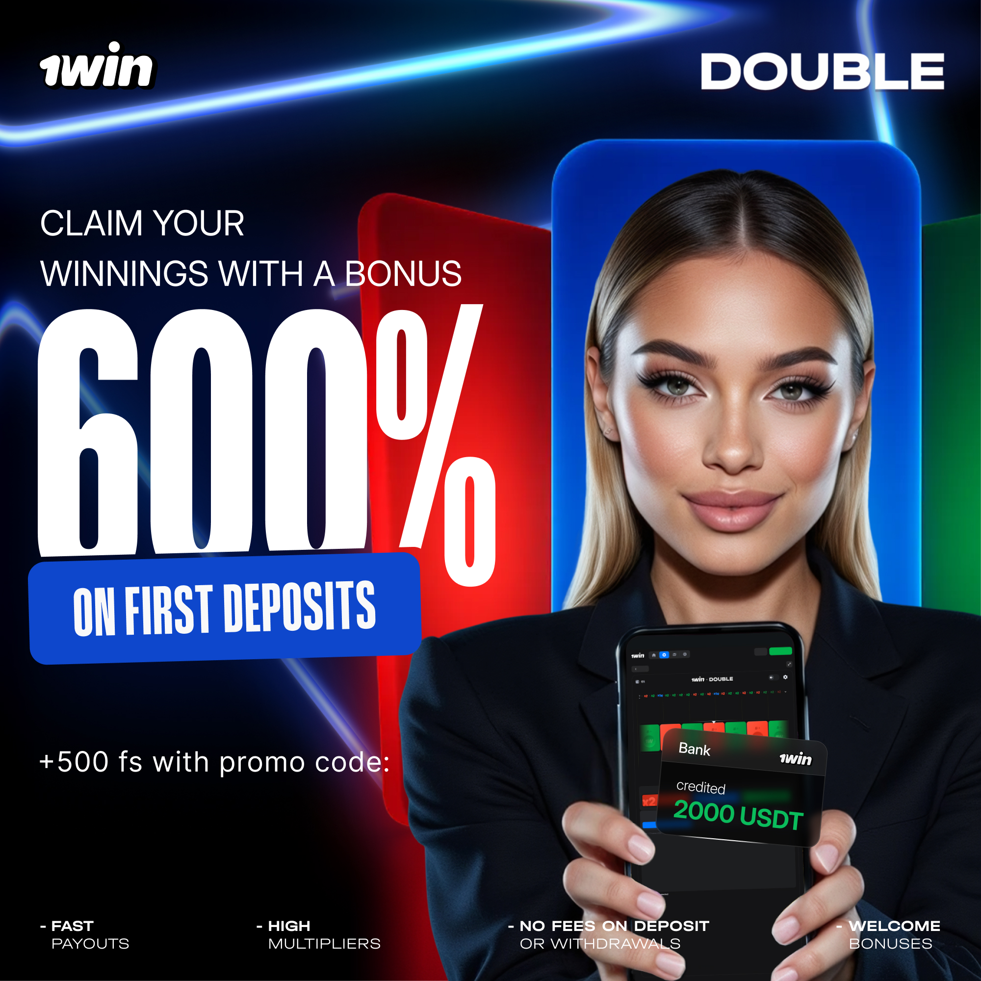 Play Blackjack for Real Money at 1Win Casino